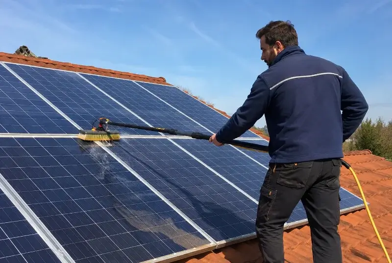 Nettoyage et entretien de panneaux solaires à Champcevinel